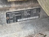 2006 anssems ksx2 aanhangwagen - afbeelding 3 van  11