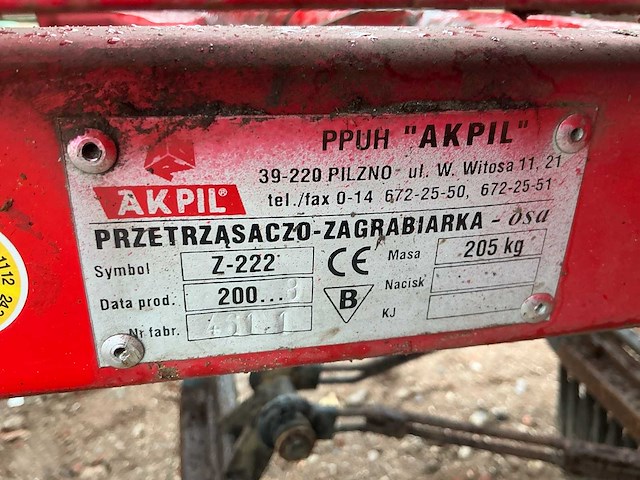 2006 apkil z-222 straatveegmachine - afbeelding 3 van  11