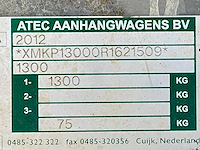 2006 atec / brouwer sm400l schaft aanhanwagen - afbeelding 5 van  13