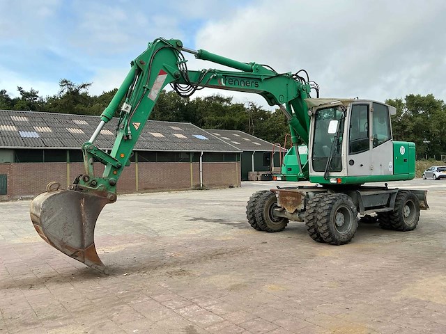 2006 atlas 1404k banden graafmachine - afbeelding 1 van  40