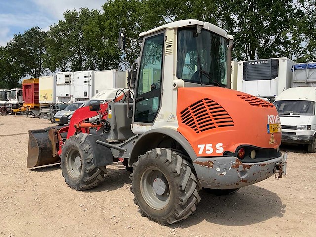 2006 atlas 75s wiellader - afbeelding 18 van  24