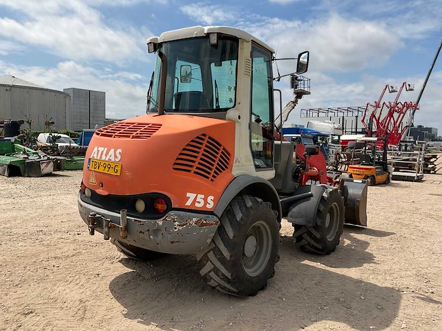 2006 atlas 75s wiellader - afbeelding 19 van  24