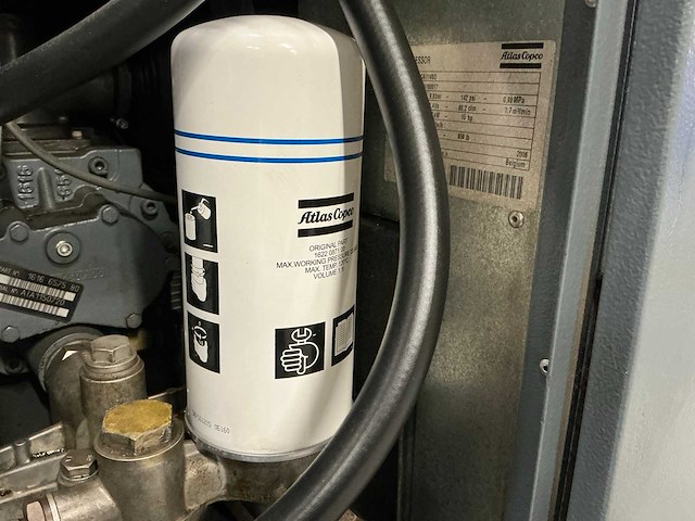 2006 atlas copco ga11vsd ff schroefcompressor - afbeelding 8 van  22
