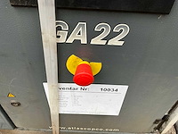 2006 atlas copco ga22 luchtcompressor - afbeelding 6 van  8