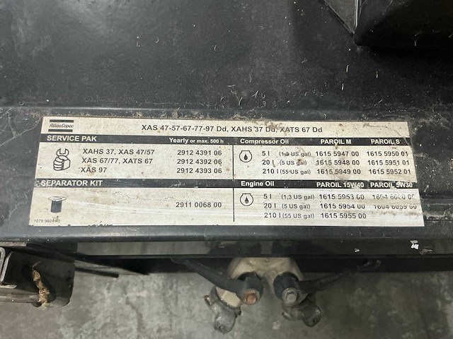 2006 atlas copco luchtcompressor - afbeelding 17 van  25