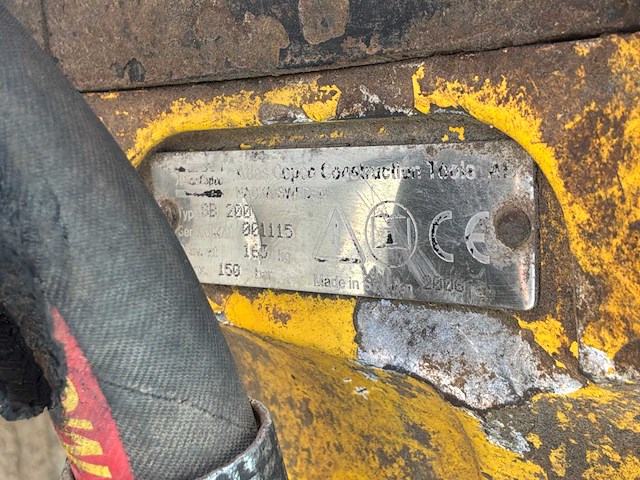 2006 atlas copco sb200 hydraulische breekhamer - afbeelding 7 van  8