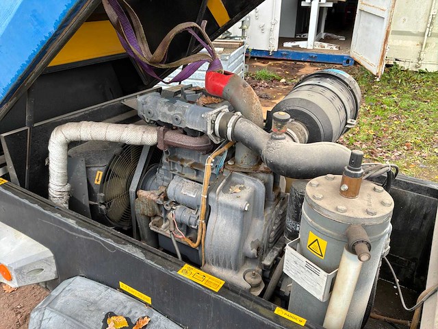 2006 atlas copco xas 5700 eurobox luchtcompressor - afbeelding 8 van  19