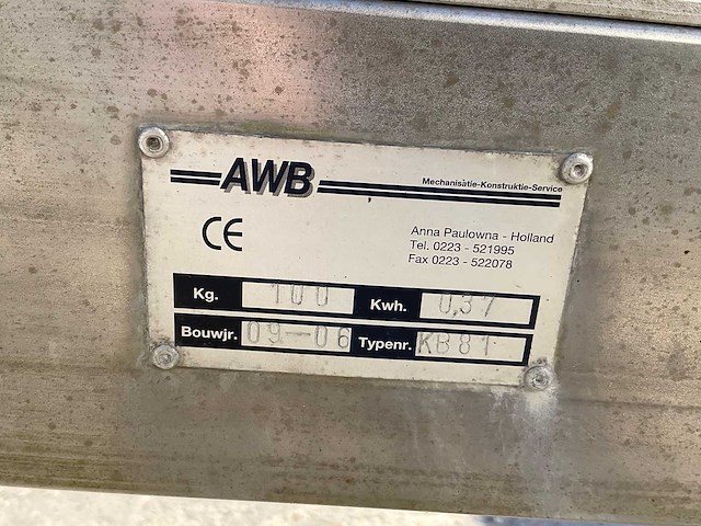 2006 awb transportband - afbeelding 3 van  3