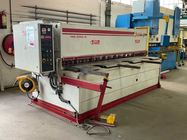 2006 baykal hgl 3100 x 8 guillotineschaar - afbeelding 5 van  12
