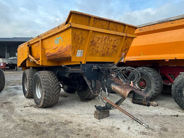2006 beco gd14-65 dumper aanhanger - afbeelding 1 van  14