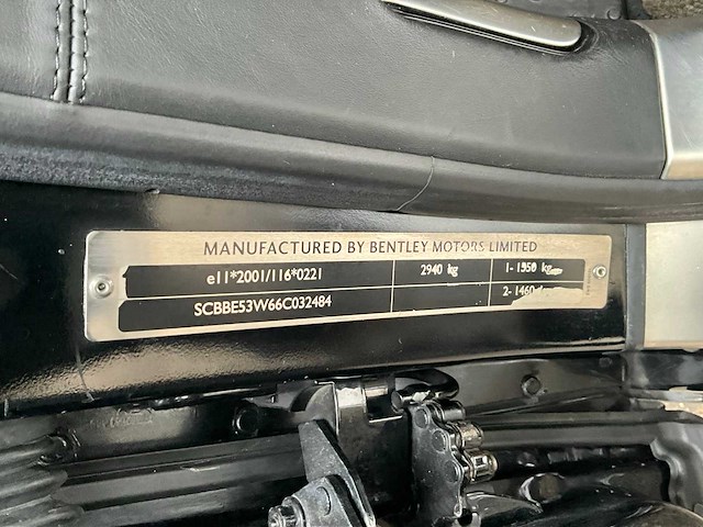 2006 bentley continental flying spur 6.0 w12 personenauto - afbeelding 25 van  33