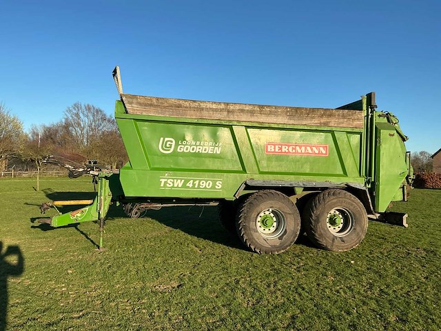 2006 bergmann tsw 4190 s compoststrooier - afbeelding 10 van  17