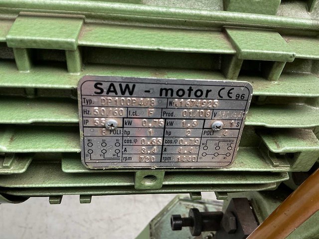 2006 bewo cpo315lt afkortcirkelzaagmachine - afbeelding 2 van  8