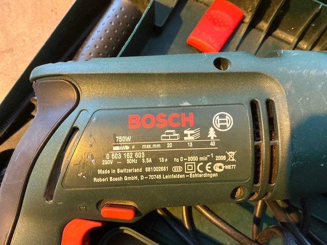 2006 bosch psb 750-2 re boormachine - afbeelding 2 van  3