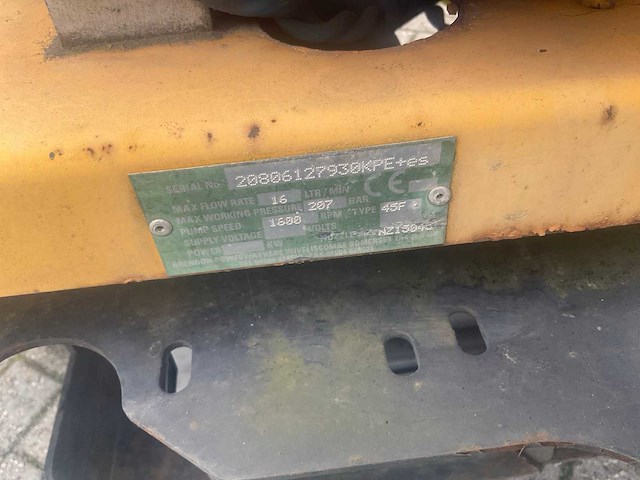 2006 brender bowsers bb1000 hogedrukreiniger - afbeelding 9 van  9