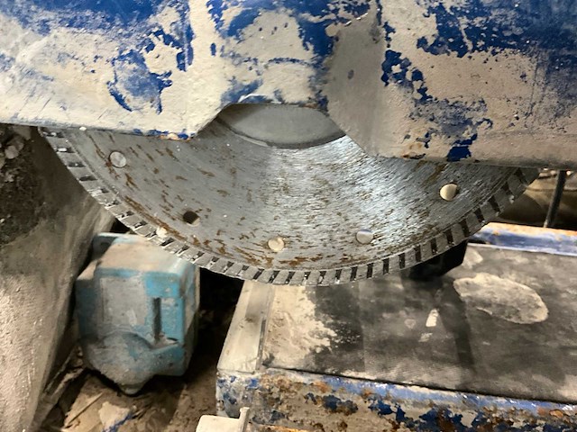 2006 carat buk265000 tegelzaagmachine - afbeelding 5 van  9