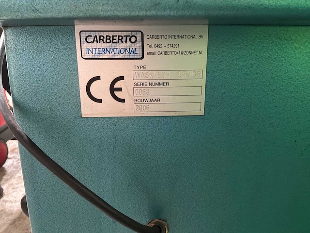 2006 carberto wasknecht senior ontvetterkast overige garage gereedschap - afbeelding 1 van  2