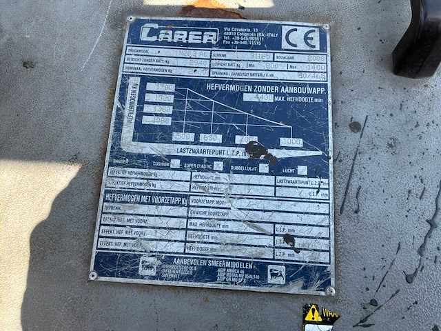 2006 carer n20.3 vorkheftruck - afbeelding 7 van  19