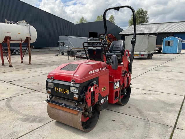 2006 caterpillar cb-114 duo trilwals - afbeelding 1 van  10