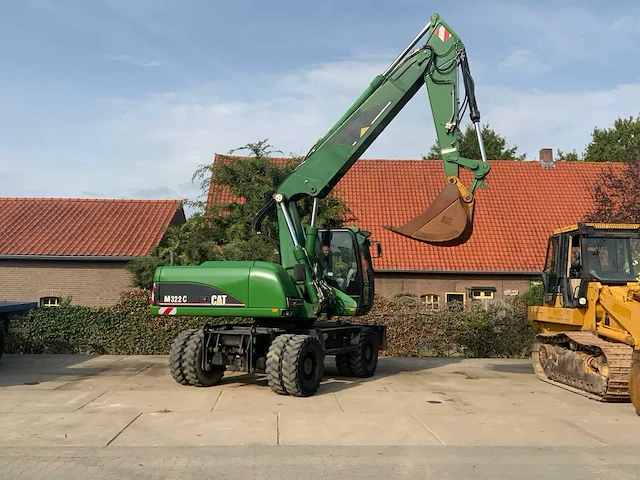 2006 caterpillar m322c banden graafmachine - afbeelding 5 van  49
