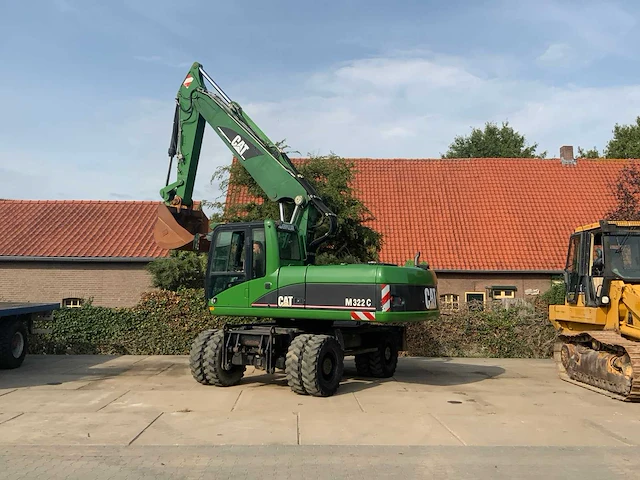 2006 caterpillar m322c banden graafmachine - afbeelding 9 van  49