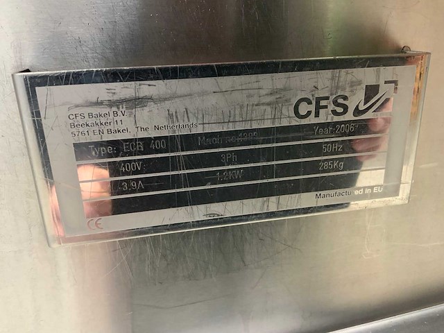 2006 cfs eco400 ecobreader meat coater - afbeelding 2 van  7