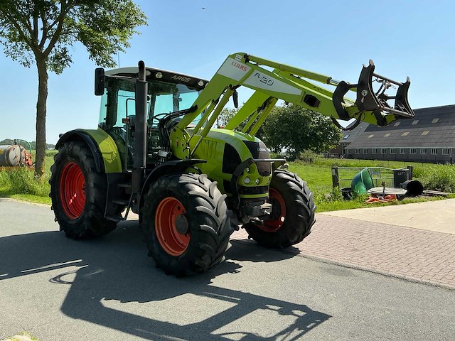 2006 claas ares 657 atz vierwielaangedreven landbouwtractor met voorlader - afbeelding 33 van  35