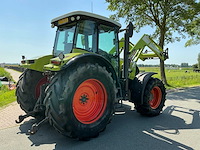 2006 claas ares 657 atz vierwielaangedreven landbouwtractor met voorlader - afbeelding 2 van  12