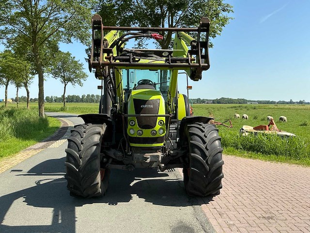 2006 claas ares 657 atz vierwielaangedreven landbouwtractor met voorlader - afbeelding 12 van  12