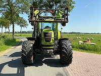 2006 claas ares 657 atz vierwielaangedreven landbouwtractor met voorlader - afbeelding 12 van  12