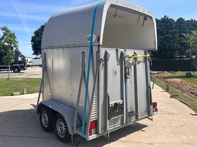 2006 clovis trailers - 2 paards paardentrailer - afbeelding 6 van  12