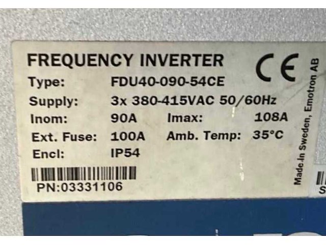 2006 container 5 ft. plc besturing 2x45kw - afbeelding 3 van  11