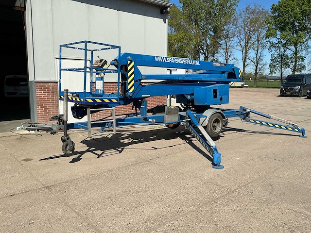 2006 custers r20ehs mobiele knikarmhoogwerker op trailer - afbeelding 21 van  27