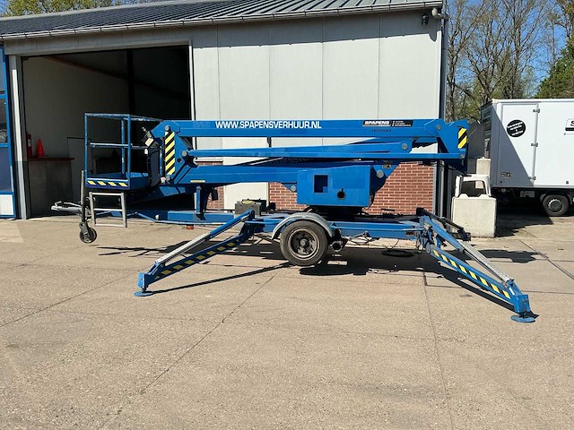 2006 custers r20ehs mobiele knikarmhoogwerker op trailer - afbeelding 22 van  27