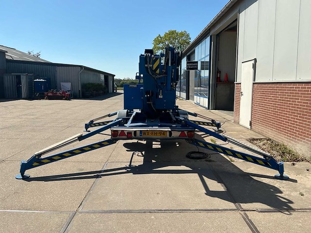 2006 custers r20ehs mobiele knikarmhoogwerker op trailer - afbeelding 24 van  27
