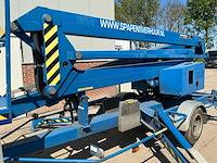 2006 custers r20ehs mobiele knikarmhoogwerker op trailer - afbeelding 9 van  26