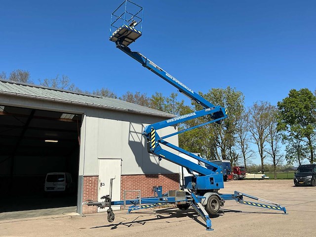 2006 custers r20ehs mobiele knikarmhoogwerker op trailer - afbeelding 4 van  26