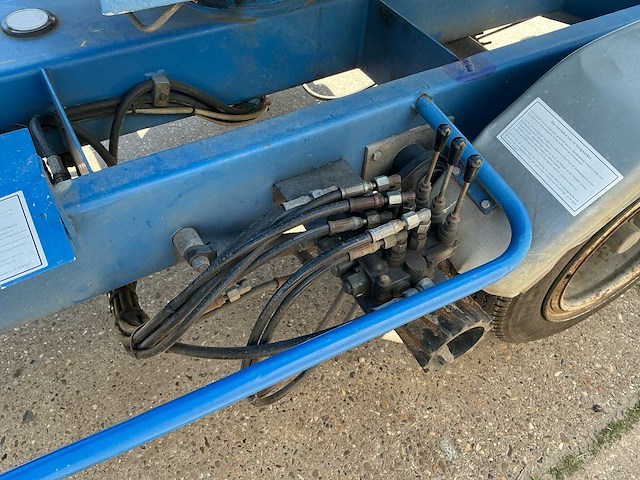 2006 custers r20ehs mobiele knikarmhoogwerker op trailer - afbeelding 16 van  26