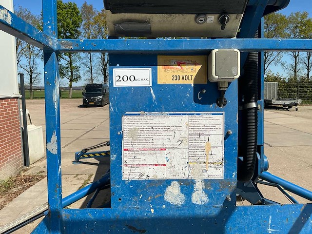 2006 custers r20ehs mobiele knikarmhoogwerker op trailer - afbeelding 4 van  27