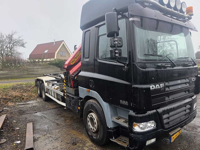 2006 daf 85.430 vrachtwagen met palfinger kraan - afbeelding 12 van  49