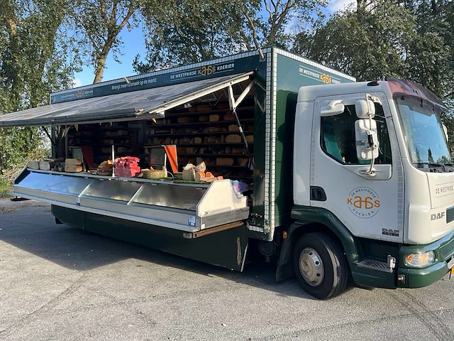 2006 daf ae45cf vrachtwagen / verkoopwagen / kaaswagen - afbeelding 10 van  45