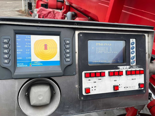 2006 daf/hilton as75pc/320 brandweerwagen hoogwerker 32 meter - afbeelding 10 van  21