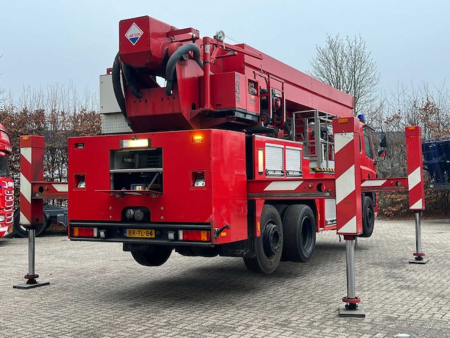 2006 daf/hilton as75pc/320 brandweerwagen hoogwerker 32 meter - afbeelding 16 van  21