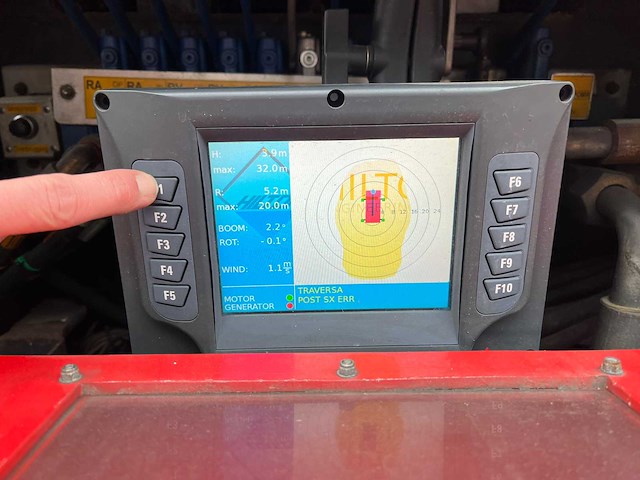 2006 daf/hilton as75pc/320 brandweerwagen hoogwerker 32 meter - afbeelding 21 van  21