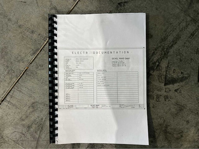 2006 deckel maho dmc 64v cnc universele machinecentrum - afbeelding 9 van  20