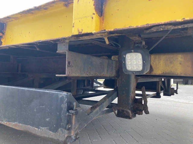 2006 dinkel dtaj 20000 uitschuifbare middenasaanhangwagen – 20 ton – nl kenteken - afbeelding 2 van  18