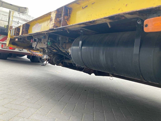 2006 dinkel dtaj 20000 uitschuifbare middenasaanhangwagen – 20 ton – nl kenteken - afbeelding 6 van  18