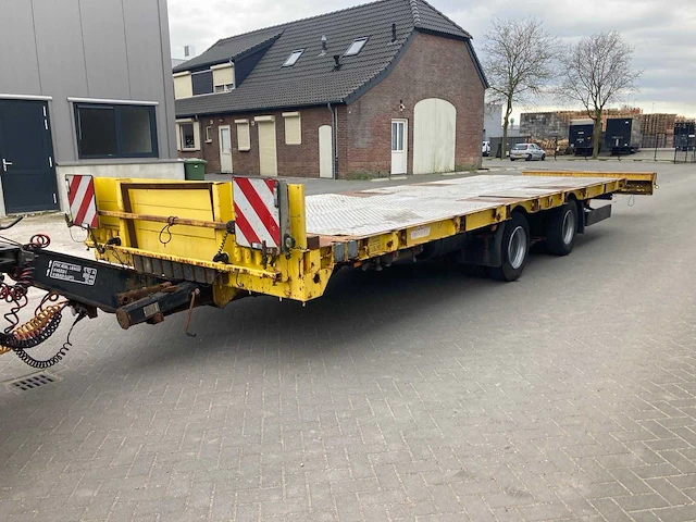 2006 dinkel dtaj 20000 uitschuifbare middenasaanhangwagen – 20 ton – nl kenteken - afbeelding 18 van  18