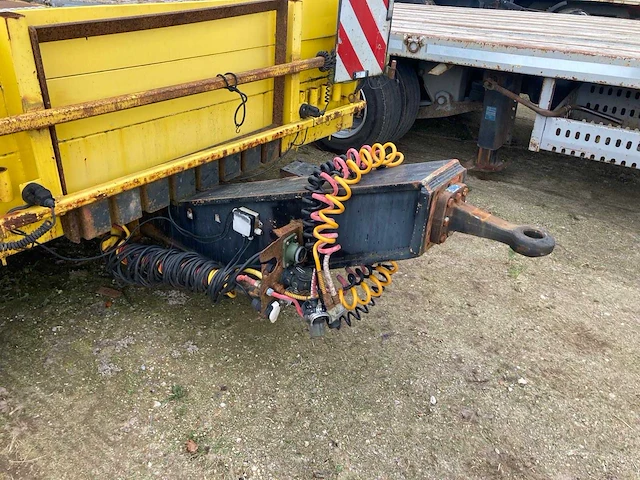 2006 dinkel dtaj 20000 uitschuifbare middenasaanhangwagen – 20 ton – nl kenteken - afbeelding 15 van  18