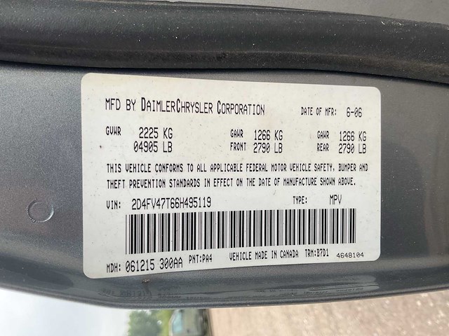 2006 dodge magnum personenauto - afbeelding 11 van  19